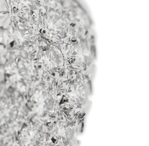 Boucles d'oreilles Boucles d'oreilles puces en or blanc 18 ct et diamants 58 Facettes 31073