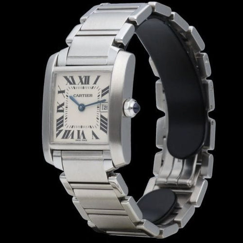 Cartier Tank Française - Montre en acier 58 Facettes MT45646