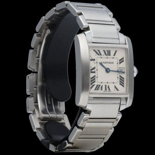 Cartier Tank Française - Montre en acier 58 Facettes MT45646
