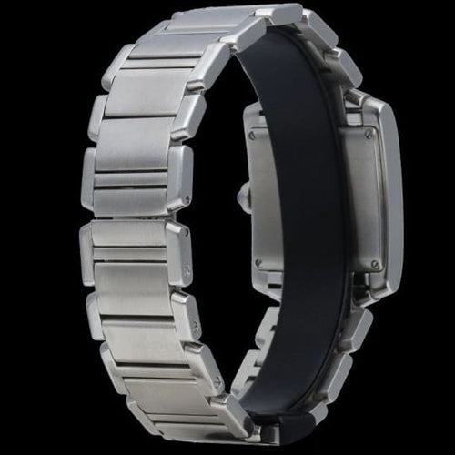 Cartier Tank Française - Montre en acier 58 Facettes MT45646