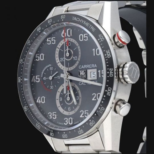 TAG Heuer Carrera Calibre 1887 - Montre en acier 58 Facettes MT46482