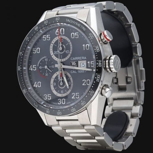 TAG Heuer Carrera Calibre 1887 - Montre en acier 58 Facettes MT46482