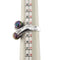 Bague 55 Bague contrariée en or blanc 18 ct avec perles de Tahiti et diamants 58 Facettes 28697