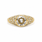58 Bague jonc en or jaune et diamants 58 Facettes 1.0001644/4