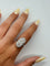 54 Bague ancienne en or blanc et diamants 1,40 ct 58 Facettes 2222