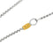 Collier Recarlo - Collier croix double en or blanc 18 ct et diamants 58 Facettes 26524