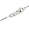 Collier Recarlo - Collier croix double en or blanc 18 ct et diamants 58 Facettes 26524