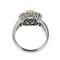 Bague Bague saphir et diamants en or blanc et or jaune 18 ct 58 Facettes 30270