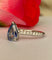 54 ALGT - Bague cocktail en or blanc, saphir de Ceylan et diamants 58 Facettes ring