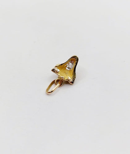 Pendentif tête de tigre en or 18k et diamant taille ancienne 58 Facettes A07644