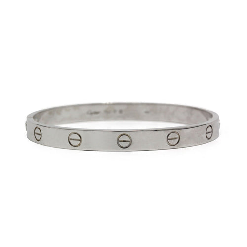 Cartier Love MM - Bracelet en or blanc 58 Facettes 260228R