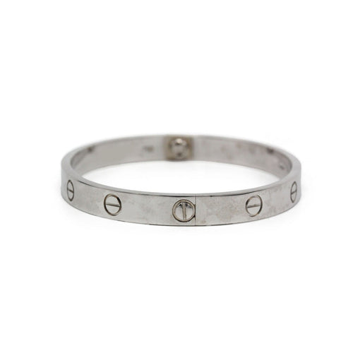 Cartier Love MM - Bracelet en or blanc 58 Facettes 260228R