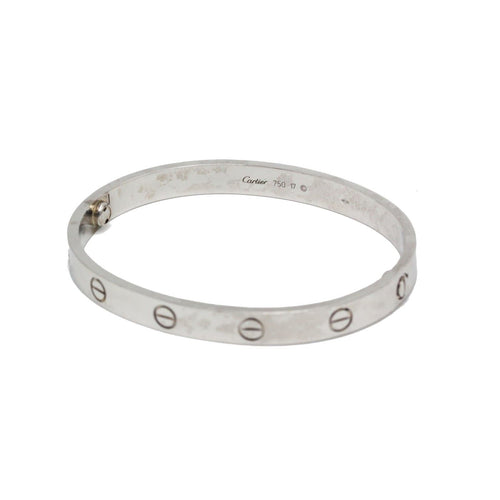 Cartier Love MM - Bracelet en or blanc 58 Facettes 260228R