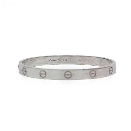 Cartier Love MM - Bracelet en or blanc 58 Facettes 260228R