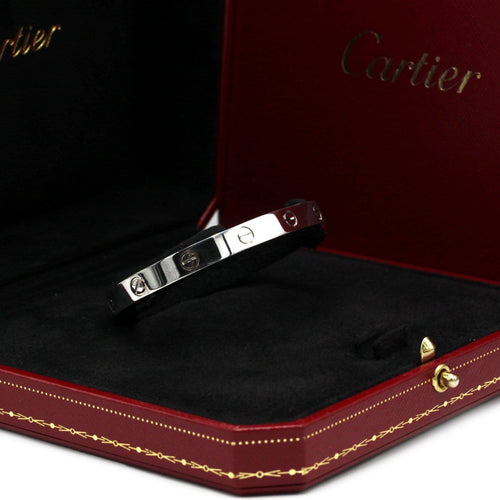 Cartier Love MM - Bracelet en or blanc 58 Facettes 260228R