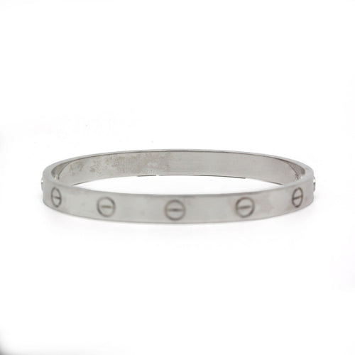 Cartier Love MM - Bracelet en or blanc 58 Facettes 260228R