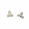Boucles d'oreilles Boucles d'oreilles point de lumière triangulaires en or blanc 18 ct et diamants 0,96 ct 58 Facettes 29788