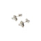 Boucles d'oreilles Boucles d'oreilles point de lumière triangulaires en or blanc 18 ct et diamants 0,96 ct 58 Facettes 29788