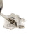 Boucles d'oreilles Boucles d'oreilles point de lumière triangulaires en or blanc 18 ct et diamants 0,96 ct 58 Facettes 29788