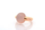 Bague 47 Pomellato Nudo - Bague en or 18k et quartz rose 58 Facettes 27642