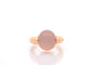 Bague 47 Pomellato Nudo - Bague en or 18k et quartz rose 58 Facettes 27642