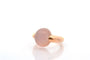 Bague 47 Pomellato Nudo - Bague en or 18k et quartz rose 58 Facettes 27642