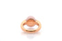 Bague 47 Pomellato Nudo - Bague en or 18k et quartz rose 58 Facettes 27642