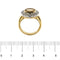 Bague 61 Bague - Citrine et diamants en or jaune et or blanc 18 ct 58 Facettes 30269