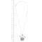 Collier Collier avec pendentif couronne en or blanc 18 ct et diamants 58 Facettes 29948