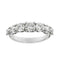 Bague Bague rivière en or blanc 18 ct avec diamants 1,76 ct 58 Facettes 22213