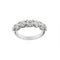 Bague Bague rivière en or blanc 18 ct avec diamants 1,76 ct 58 Facettes 22213