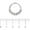 Bague Bague rivière en or blanc 18 ct avec diamants 1,76 ct 58 Facettes 22213