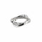 Bague 52 Bague éternité double en or blanc 18 ct et diamants 0,46 ct 58 Facettes 10308