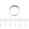 Bague Donna Oro - Bague rivière en or blanc 18 ct avec diamants 0,35 ct 58 Facettes 26266