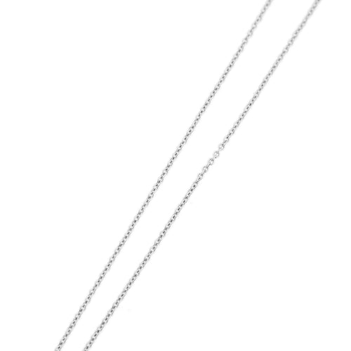 Collier Vieri - Collier avec pendentif en nacre et diamant en or blanc 18 ct 58 Facettes 22414