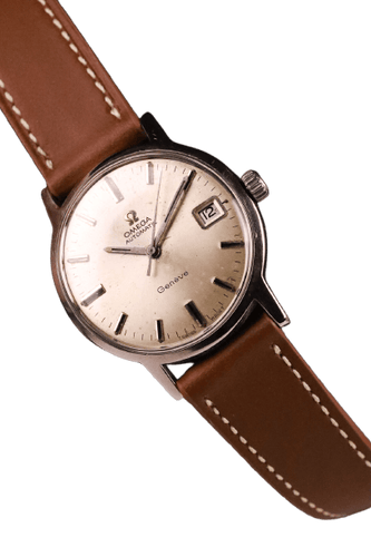 Omega Genève Date - Montre automatique en acier