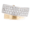 Millenial - Bague en or jaune et blanc 18 carats et diamant