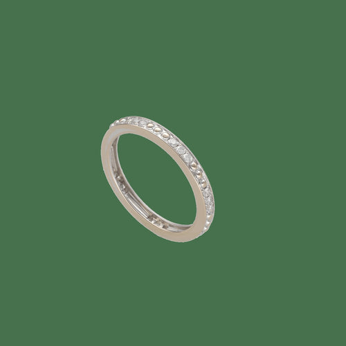 56 Mauboussin - Alliance en or gris 18k et diamants 58 Facettes FB11861