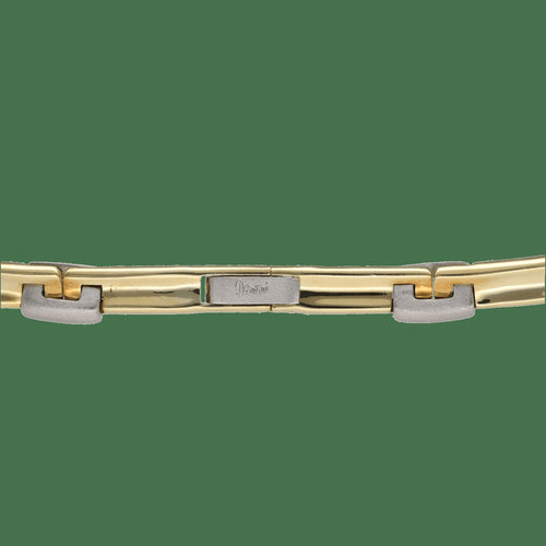 Collier en or 18k deux tons et diamants 58 Facettes FB11866