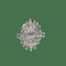 55 Bague en platine et diamants 4,00 ct environ 58 Facettes FB11868