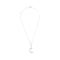 Collier Collier - Pendentif lune en or blanc 18 ct et diamants 58 Facettes 13249