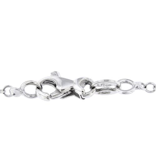Collier Collier - Pendentif lune en or blanc 18 ct et diamants 58 Facettes 13249