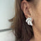 Boucles d'oreilles Boucles d’oreilles puces à diamants en or blanc 750 58 Facettes 12950