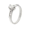 Bague 54 Bague - diamants 0,68 ct en or blanc 18 kt 58 Facettes 1608