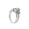 Bague Bague - Aigue-marine et diamants en or blanc 18 ct 58 Facettes 21456