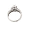 Bague Bague - Aigue-marine et diamants en or blanc 18 ct 58 Facettes 21456