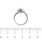 Bague Bague - Aigue-marine et diamants en or blanc 18 ct 58 Facettes 21456