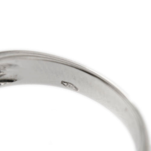 Bague Bague - Aigue-marine et diamants en or blanc 18 ct 58 Facettes 21456