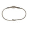 Bracelet Bracelet vintage en or blanc 14 ct et diamants 0,89 ct 58 Facettes 34760