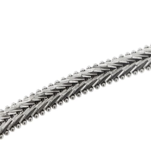 Bracelet Bracelet vintage en or blanc 14 ct et diamants 0,89 ct 58 Facettes 34760